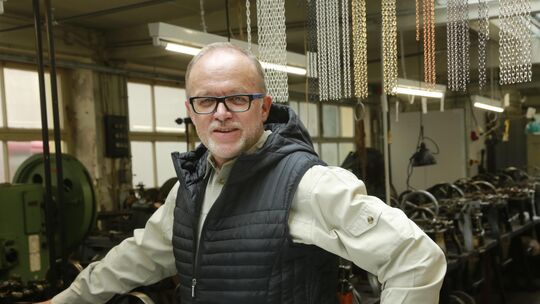 In seinem langen Berufsleben als Lokalredakteur hat Stefan Conradt - hier bei einem Termin in der Idar-Oberstreiner Industrieden In seinem langen Berufsleben als Lokalredakteur hat Stefan Conradt - hier bei einem Termin in der Idar-Oberstreiner Industrieden