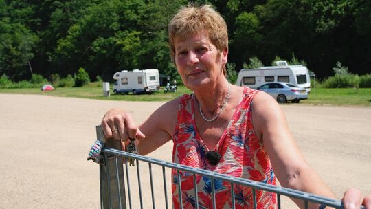 Anni Bläser betreibt gemeinsam mit ihrem Mann einen Campingplatz in Schuld. Die Flut stellt ihre Existenz vor fünf Jahren aufs S Anni Bläser betreibt gemeinsam mit ihrem Mann einen Campingplatz in Schuld. Die Flut stellt ihre Existenz vor fünf Jahren aufs S