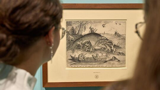 „Die großen Fische fressen die kleinen“, 1570 gestochen von Pieter van der Heyden, gehört zu den bekanntesten Druckgrafiken nach „Die großen Fische fressen die kleinen“, 1570 gestochen von Pieter van der Heyden, gehört zu den bekanntesten Druckgrafiken nach