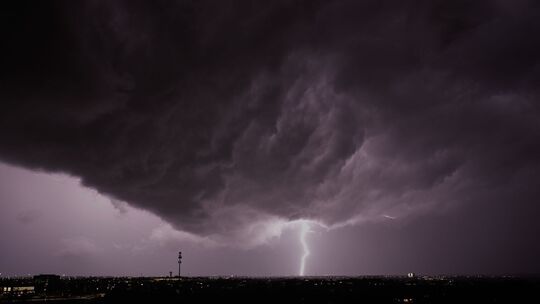 Unwetter in Kansas (Symbolbild). Unwetter in Kansas (Symbolbild).