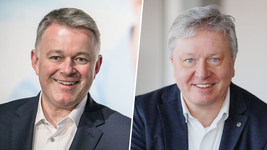 Ministerpräsident Gordon Schnieder (CDU, links) ist am kommenden Donnerstag zu Gast bei Chefredakteur Lars Hennemann - zum Stran Ministerpräsident Gordon Schnieder (CDU, links) ist am kommenden Donnerstag zu Gast bei Chefredakteur Lars Hennemann - zum Stran