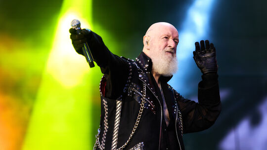 Metal-Ikone Judas Priest um Sänger Rob Halford (hier bei einem Auftritt in Wacken), der beim „Faitkeepers“-Tourstop auf der Lore Metal-Ikone Judas Priest um Sänger Rob Halford (hier bei einem Auftritt in Wacken), der beim „Faitkeepers“-Tourstop auf der Lore