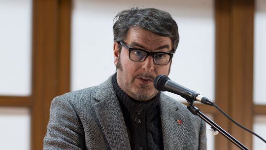 Tobias Härtling, Vorsitzender der BSW-Fraktion im Stadtrat, sorgte mit seinen Äußerungen zu den Wahlen im Osten für Streit im Ne Tobias Härtling, Vorsitzender der BSW-Fraktion im Stadtrat, sorgte mit seinen Äußerungen zu den Wahlen im Osten für Streit im Ne