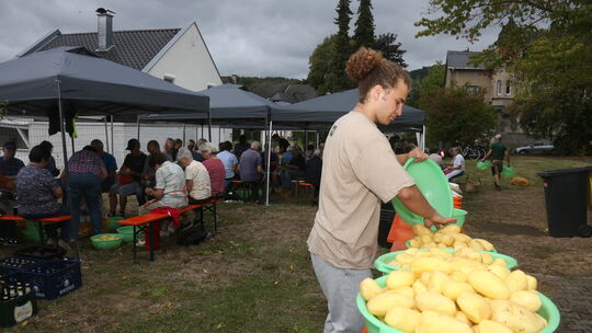 Bis einschließlich Montag dreht sich in Kottenheim alles um die tolle Knolle. Immerhin warten stolze 100 Zentner Kartoffeln auf Bis einschließlich Montag dreht sich in Kottenheim alles um die tolle Knolle. Immerhin warten stolze 100 Zentner Kartoffeln auf