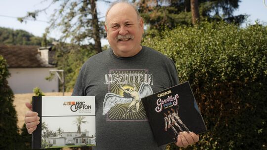 Ob Eric Clapton, Led Zeppelin oder Cream – Wolfgang Späth verehrt die alten Haudegen des Rock. Ob Eric Clapton, Led Zeppelin oder Cream – Wolfgang Späth verehrt die alten Haudegen des Rock.