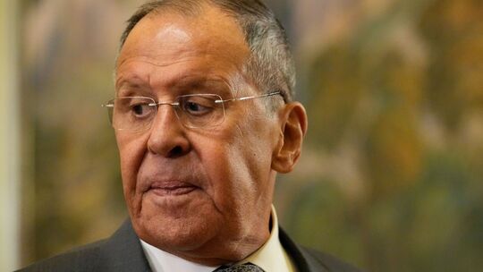 Russlands Außenminister Lawrow Russlands Außenminister Lawrow