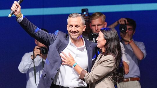 Landtagswahl in Sachsen-Anhalt - Wahlparty AfD Landtagswahl in Sachsen-Anhalt - Wahlparty AfD