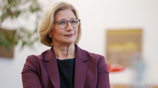 Saarlands Ministerpräsidentin Anke Rehlinger Saarlands Ministerpräsidentin Anke Rehlinger