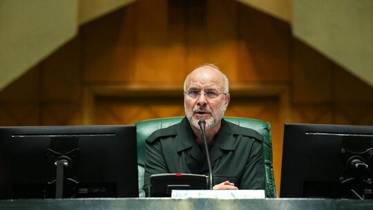 Parlamentspräsident Mohammad Bagher Ghalibaf Parlamentspräsident Mohammad Bagher Ghalibaf