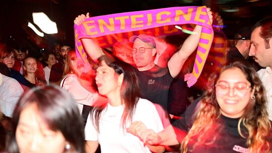 Abgeordnetenhaus-Wahl Berlin - Wahlparty Die Linke Abgeordnetenhaus-Wahl Berlin - Wahlparty Die Linke