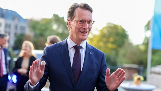 Ministerpräsident Wüst beim Ständehaus-Treff Ministerpräsident Wüst beim Ständehaus-Treff