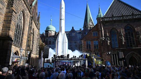 Vor dem Tag der Deutschen Einheit in Bremen Vor dem Tag der Deutschen Einheit in Bremen