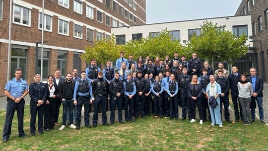 Begrüßungsveranstaltung im PP Trier Begrüßungsveranstaltung im PP Trier