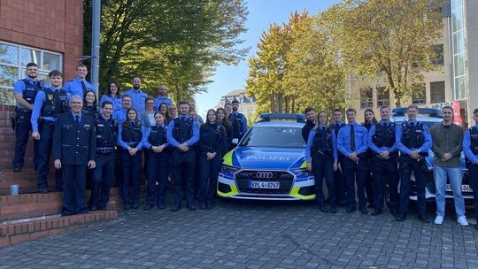 Die neuen Mitarbeiter der Polizeidirektion Montabaur Die neuen Mitarbeiter der Polizeidirektion Montabaur
