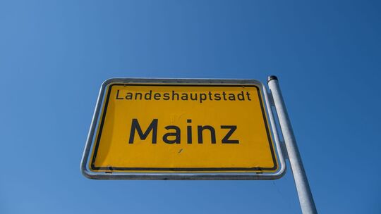 Ortsschild Mainz Ortsschild Mainz