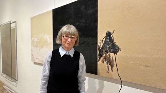 In ihrer Kunst vermittelt Christel Hermann Ruhe und schafft dadurch einen intensiven Erfahrungsraum. Im Mittelrhein-Museum ist v In ihrer Kunst vermittelt Christel Hermann Ruhe und schafft dadurch einen intensiven Erfahrungsraum. Im Mittelrhein-Museum ist v