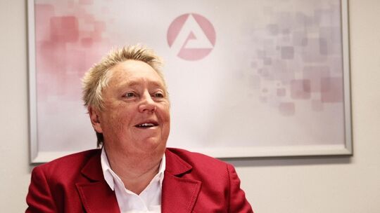 Ulrike Mohrs: Die 61-Jährige steht seit gut 100 Tagen an der Spitze der Regionaldirektion Rheinland-Pfalz-Saarland der Bundesage Ulrike Mohrs: Die 61-Jährige steht seit gut 100 Tagen an der Spitze der Regionaldirektion Rheinland-Pfalz-Saarland der Bundesage