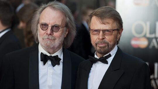 Die ABBA-Musiker Benny Andersson (links) und Björn Ulvaeus schrieben Musik und Liedtexte für „Kristina“: Am 31. Oktober feiert d Die ABBA-Musiker Benny Andersson (links) und Björn Ulvaeus schrieben Musik und Liedtexte für „Kristina“: Am 31. Oktober feiert d