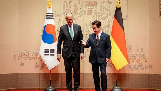 Bundeskanzler Merz reist nach Südkorea Bundeskanzler Merz reist nach Südkorea
