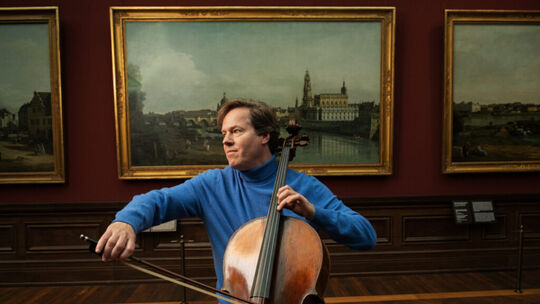 Der international renommierte Cellkist Jan Vogler erarbeitet mit Stipendiatinnen und Sitpendiaten der Villa Musica ein Programm, Der international renommierte Cellkist Jan Vogler erarbeitet mit Stipendiatinnen und Sitpendiaten der Villa Musica ein Programm,