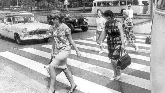 75 Jahre Zebrastreifen 75 Jahre Zebrastreifen